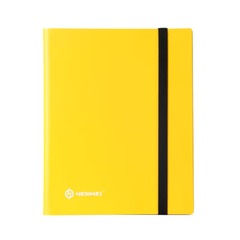 Plastic Binder 9 Pocket-Yellow